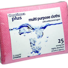 Optima Plus Lavette Wiping Cloths - Pack of 25